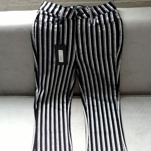 Paige Crop Flare Raw Hem